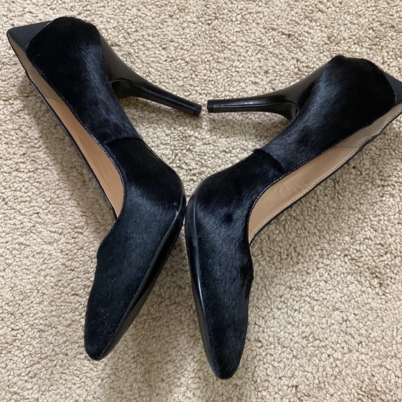 Calvin Klein Neila pony pointed toe heels - Picture 5 of 8